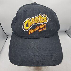 Flamin Hot Cheetos Adults Black Adjustable Hat Casual Outdoors Lightweight